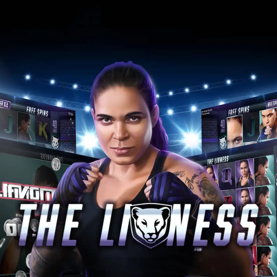 The Lioness game by MGA Games – logo hosted on Mellstroy Casino