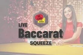 Try Baccarat Squeeze slot by Evolution on mellstroycasino-en.com – logo image